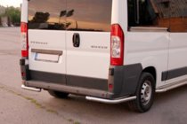 Fiat Ducato 2006-2025 Rear Corner Bars AK003 (2 pcs, stainless steel) photo 5