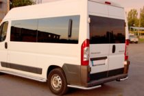 Fiat Ducato 2006-2025 Rear Corner Bars AK003 (2 pcs, stainless steel) photo 6