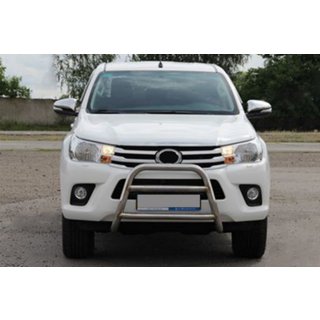 Front Bar WT023 (Stainless Steel) Toyota Hilux 2015- photo 3