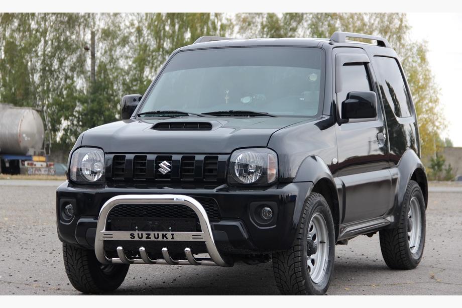 Suzuki Jimny 1998-2018 Bull Bar QT006 (Stainless Steel) Photo 3