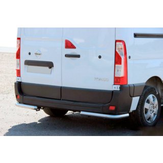Rear Corner Bars AK003 (2 pcs, stainless steel) Opel Movano 2010-2021 photo 1
