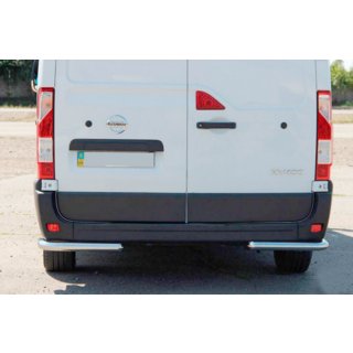Rear Corner Bars AK003 (2 pcs, stainless steel) Opel Movano 2010-2021 photo 2