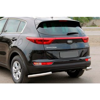 Rear Corner Protection AK003 (Stainless Steel) Kia Sportage 2015-2021 photo 1