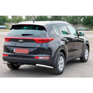Rear Corner Protection AK003 (Stainless Steel) Kia Sportage 2015-2021 photo 4