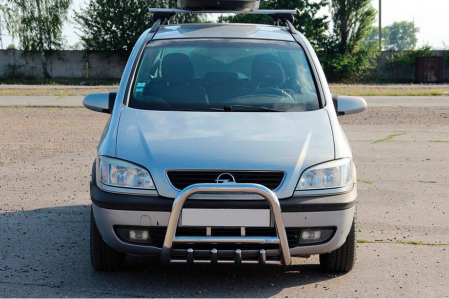 Opel Zafira A 1998-2005 Bull Bar QT006 (Stainless Steel) Image