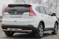 Honda CRV 2012-2016 Rear bar AK002-double (stainless steel) photo 1