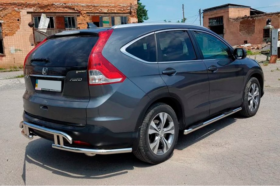 Honda CRV 2012-2016 Rear Bar AK003-21 (Stainless Steel) Photo 6