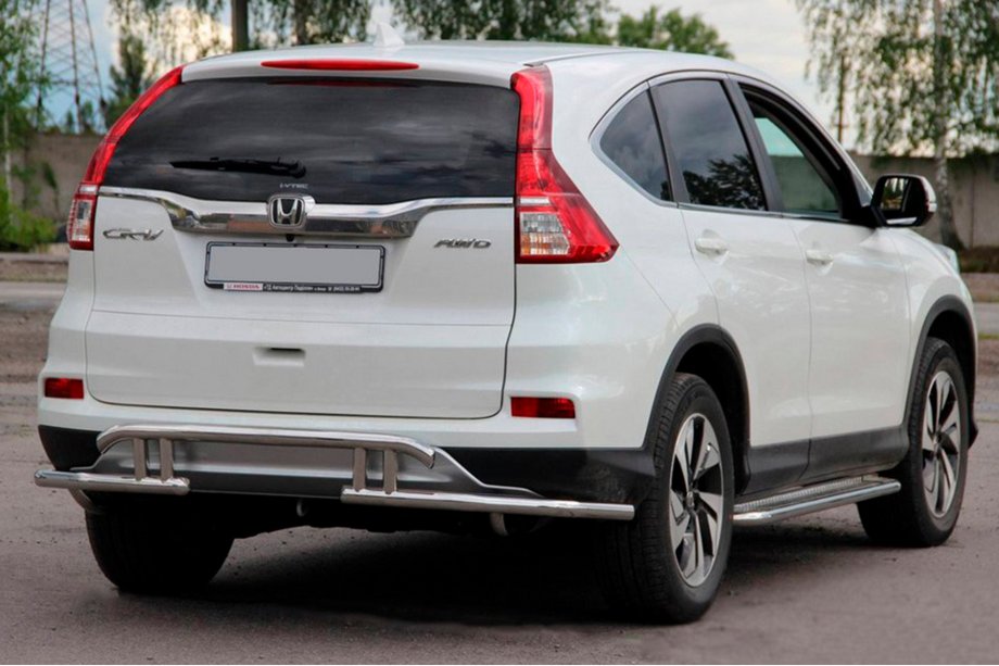 Honda CRV 2012-2016 Rear Bar AK003-21 (Stainless Steel) Photo 3