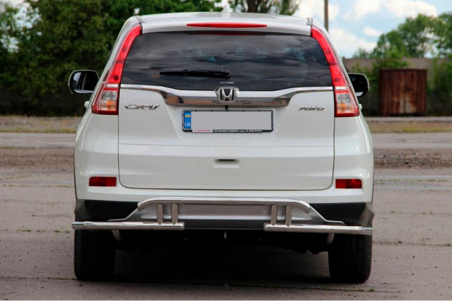 Honda CRV 2012-2016 Rear Bar AK003-21 (Stainless Steel) Photo 2