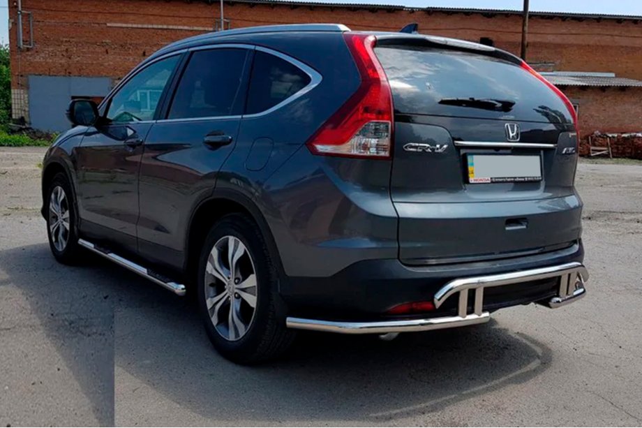 Honda CRV 2012-2016 Rear Bar AK003-21 (Stainless Steel) Photo 4