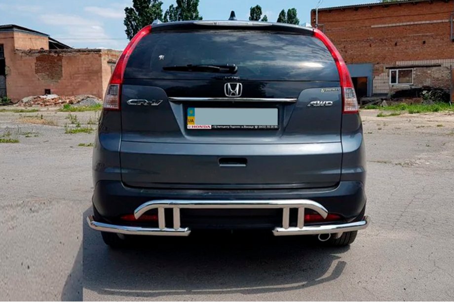 Honda CRV 2012-2016 Rear Bar AK003-21 (Stainless Steel) Photo 5
