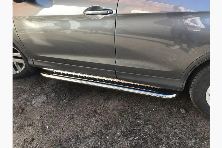 Honda CRV 2012-2016 Side Steps KB001 Stainless Steel Image