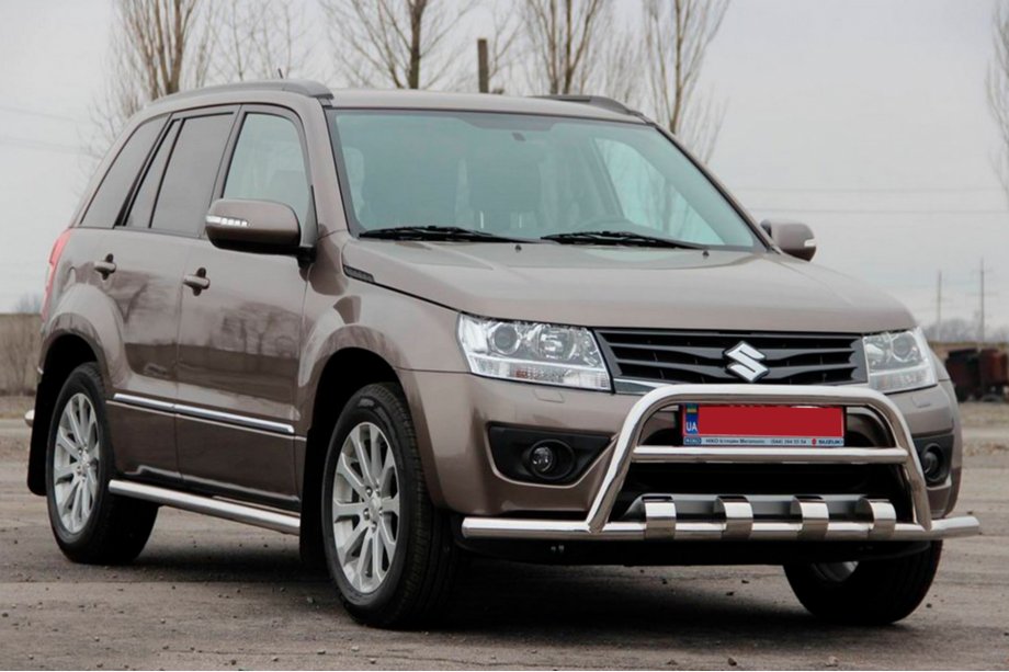 Suzuki Grand Vitara 2005-2017 Bull Bar ST-WT-15 (Stainless Steel) Photo 3