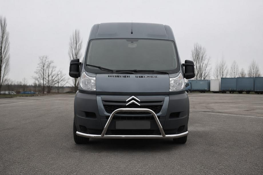 Peugeot Boxer 2006-2025 Front Bar ST019 (Stainless Steel) Image