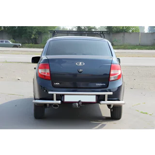 Rear Bar AK003-2 Lada Granta 2011- photo 4