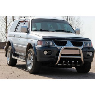 Bull Bar QT006 (Stainless Steel) Mitsubishi Pajero Sport 1996-2007 photo 1