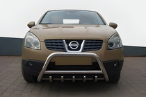 Nissan Qashqai 2007-2010 Bull Bar WT003 (Stainless Steel) 60 mm photo 1