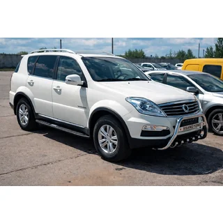 Bull Bar WT004 Stainless Steel SsangYong Rexton I 2001-2017 photo 4