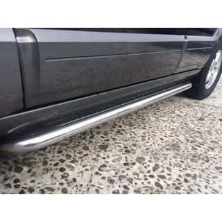 Side Steps Premium (2 pcs, Stainless Steel) Kia Sorento I BL 2002-2009 photo 2