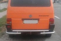 Volkswagen T4 Transporter 1990-2003 Rear Bar AK003-2 (Stainless Steel) photo 1