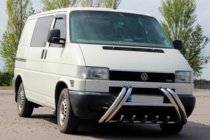 Volkswagen T4 Caravelle/Multivan 1990–2003 Bull Bar Kelebek WT011 (stainless steel) photo 1