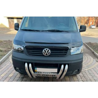 Bull Bar ST006-04 Grille (Stainless Steel) Volkswagen T5 Transporter 2003-2010 photo 2