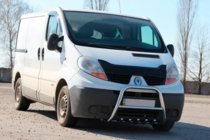 Renault Trafic 2001–2015 Bull Bar QT-Spec (Stainless Steel) photo 2