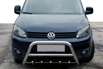 Volkswagen Caddy 2010-2015 Bull Bar WT003 (60 mm, Stainless Steel) 50mm photo 1