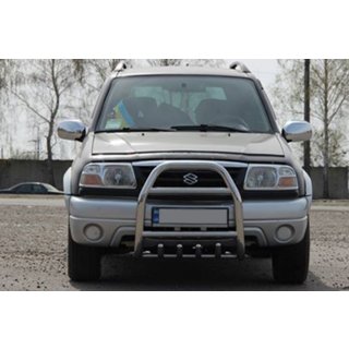 Bull Bar QT007 (Stainless Steel) Suzuki Vitara 1998-2006 photo 2