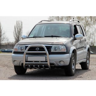 Bull Bar QT007 (Stainless Steel) Suzuki Vitara 1998-2006 photo 3