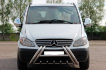 Mercedes Viano 2004-2014 Kelebek WT011 Stainless Steel Bull Bar photo 3