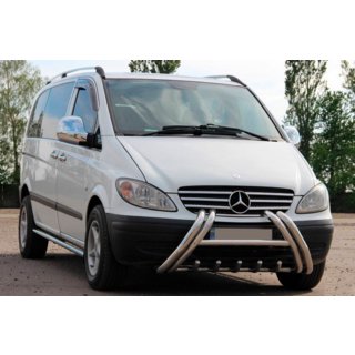 Kelebek WT011 Stainless Steel Bull Bar Mercedes Viano 2004-2014 photo 1