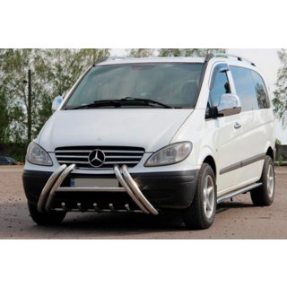 Kelebek WT011 Stainless Steel Bull Bar Mercedes Viano 2004-2014 photo 2