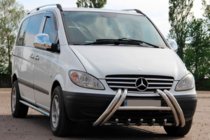 Mercedes Vito W639 2004-2014 Kelebek WT011 Stainless Steel Bull Bar photo 1