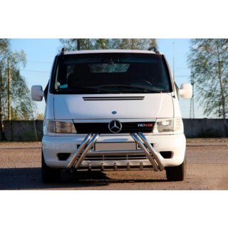 Kelebek WT011 Stainless Steel Bull Bar Mercedes Vito W638 1996-2003 photo 3
