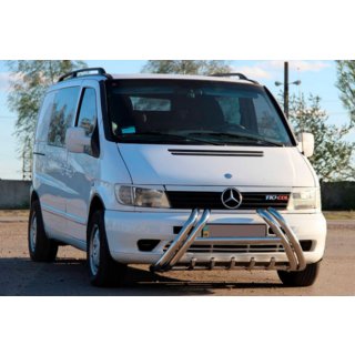 Kelebek WT011 Stainless Steel Bull Bar Mercedes Vito W638 1996-2003 photo 2
