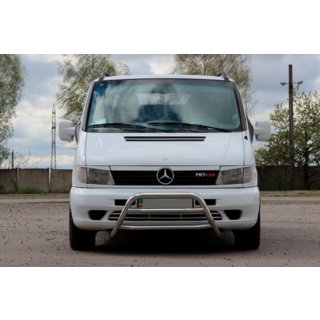 Bull Bar WT022 (Stainless Steel) Mercedes Vito W638 1996-2003 photo 1