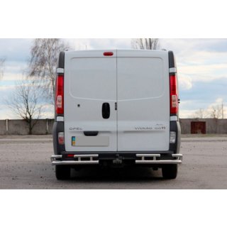 Rear Guard AK003-Plus-2 (Stainless Steel) Opel Vivaro 2001–2015 photo 2