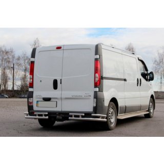 Rear Guard AK003-Plus-2 (Stainless Steel) Nissan Primastar 2002-2014 photo 1