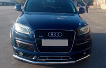 Audi Q7 2005-2015 Front Bar ST008 (Stainless Steel) d60 photo 1