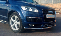 Audi Q7 2005-2015 Front Bar ST008 (Stainless Steel) d60 photo 3