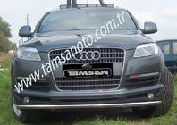 Audi Q7 2005-2015 Front Bar ST008 (Stainless Steel) d60 photo 5