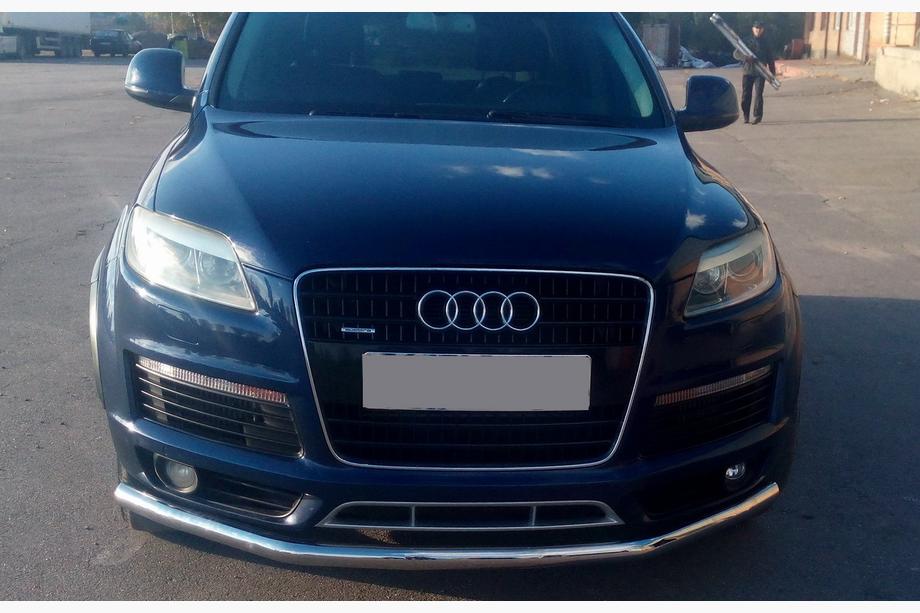 Audi Q7 2005-2015 Front Bar ST008 (Stainless Steel) d60 Image