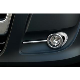 Fog Light Trims with Recesses (2010-2015, 2 pcs, plastic) photo 1