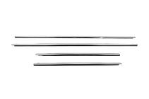 Volkswagen Amarok 2010-2022 Window Trim Stainless Steel (4 Strips) Carmos - Turkish Stainless Steel photo 7