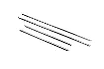 Volkswagen Amarok 2010-2022 Window Trim Stainless Steel (4 Strips) Carmos - Turkish Stainless Steel photo 6