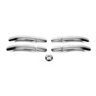 Door Handle Covers OmsaLine (Stainless Steel) Ford Custom 2013-2022 photo 3