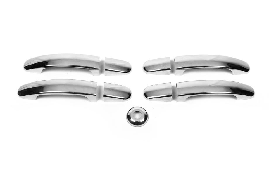 Ford Custom 2013-2022 Door Handle Covers OmsaLine (Stainless Steel) Photo 3
