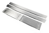 Ford Custom 2013-2022 Stainless Steel Door Sill Protectors OmsaLine 4 Doors photo 6