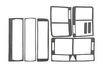 Audi A2 1999-2005 Dashboard Trim Covers (Meric) photo 5
